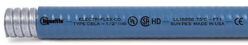 Type CBLA Heavy duty ul listed computer blue liquid tight flexible metal conduit