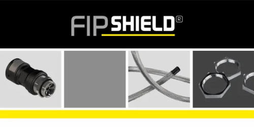 EMI shielded tin copper braid polyamide flexible conduit